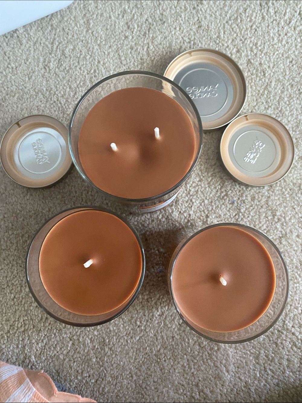 3-yankee candle bundle pumpkin banana scone -brand new! - Picture 3 of 4